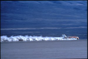 Thrust2 at speed